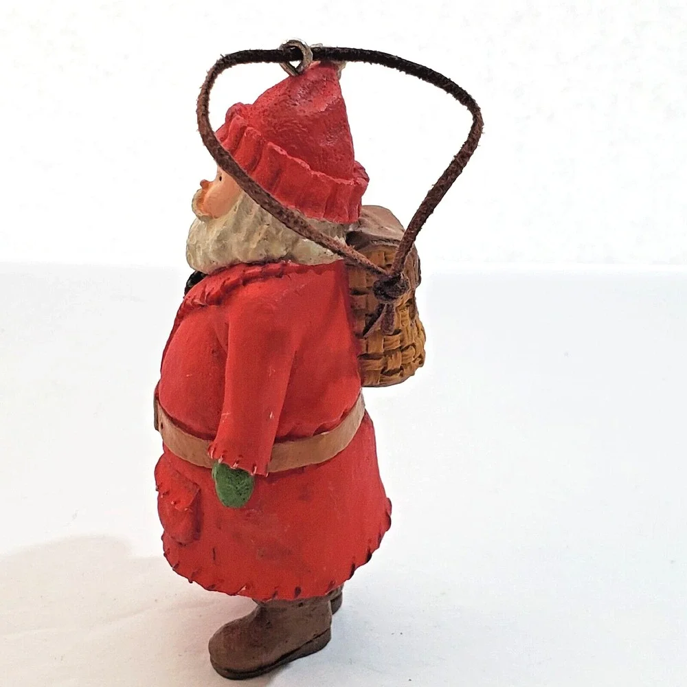 Hallmark Keepsake Christmas Ornament 2003 Kris Kringle Santa w/ Backpack 3 1/4